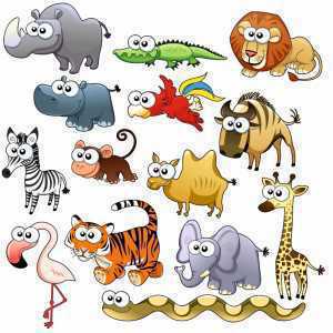 autocollant-animaux-jungle-planche-chambre-enfant